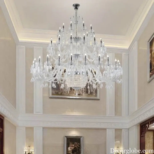 Dorina Three tier Crystal Chandelie Chandelier