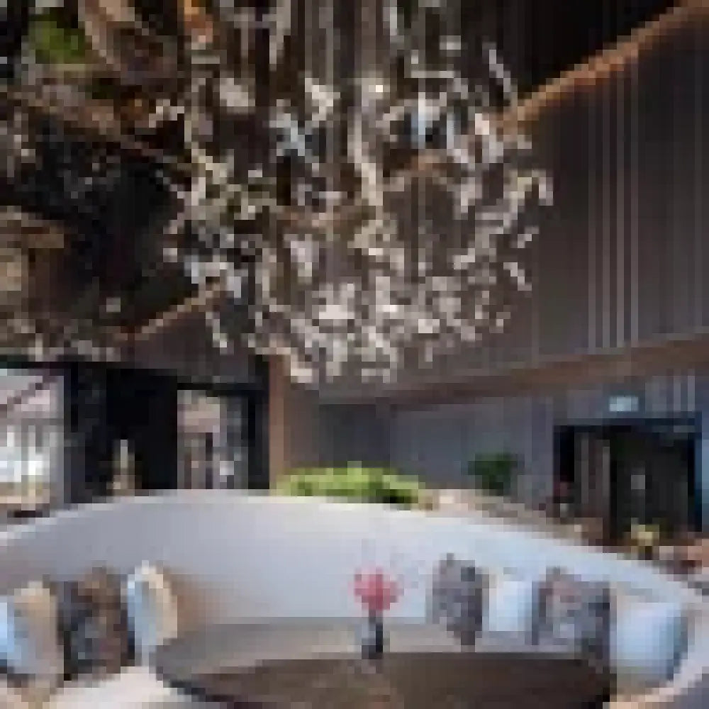 Elowen Custom Build Artistic Leaf Glass Chandelier 110-240V / Custom / Custom|Modern Chandelier