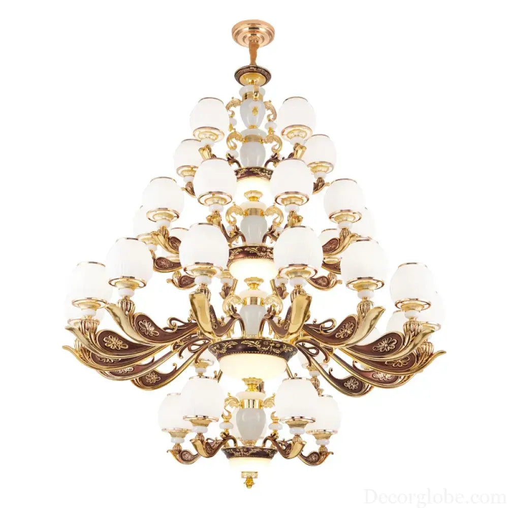European Style Large Chandelier - Elegance for Living Rooms, Hotels, Villas, and Grand Hallways - DecorGlobe