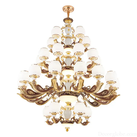 European Style Large Chandelier - Elegance for Living Rooms, Hotels, Villas, and Grand Hallways - DecorGlobe