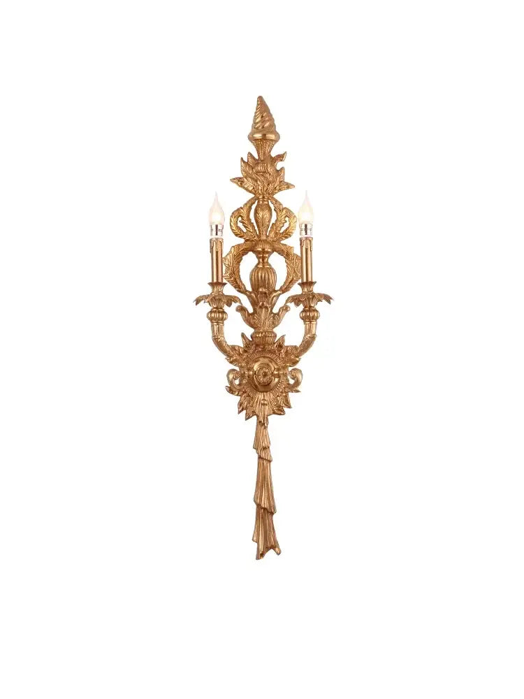 Empire Royal Wall Lamp Vanity Led Light Mirror Bath Brass Classical Aged Copper Wall Decor Lights Indoor Light