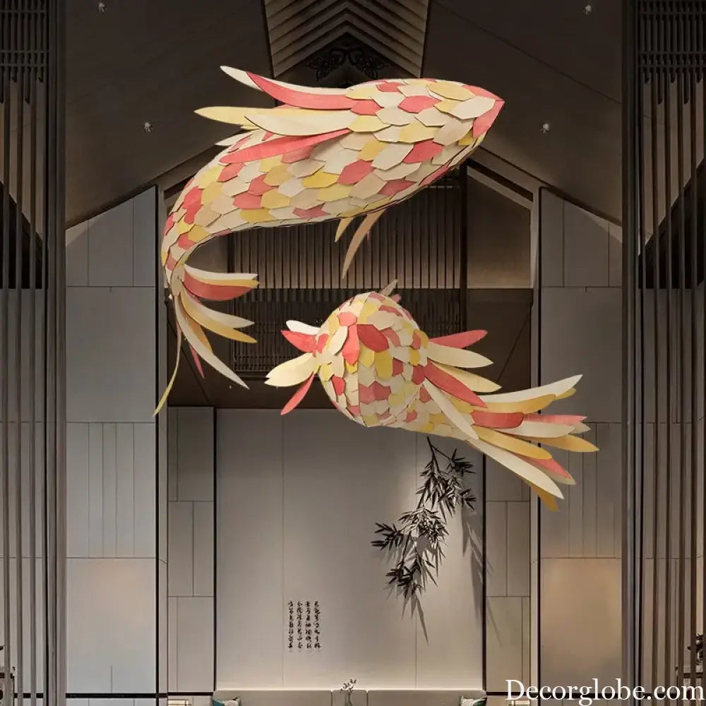 Decorative Fish Shaped Chandelier Pendant Light for Restaurant &amp; Cafe Interiors | Chandelier