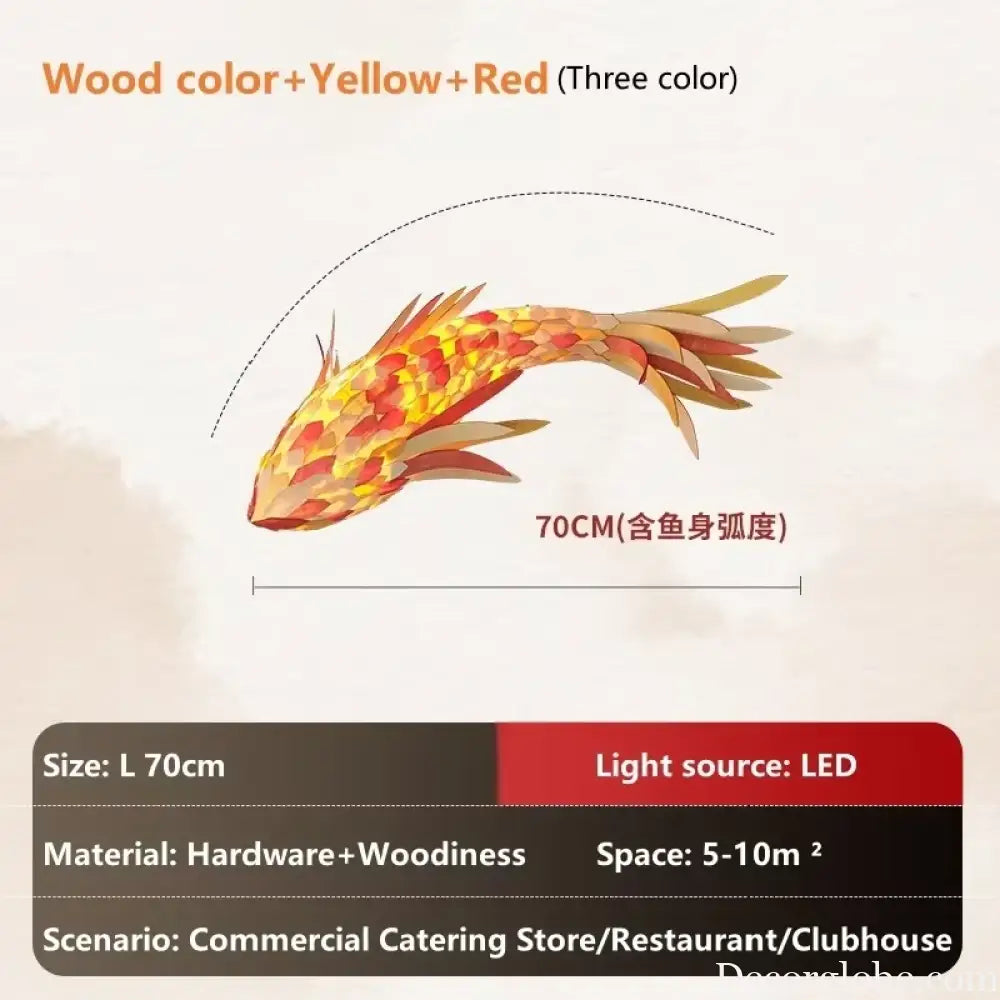 Decorative Fish Shaped Chandelier Pendant Light for Restaurant &amp; Cafe Interiors | Chandelier