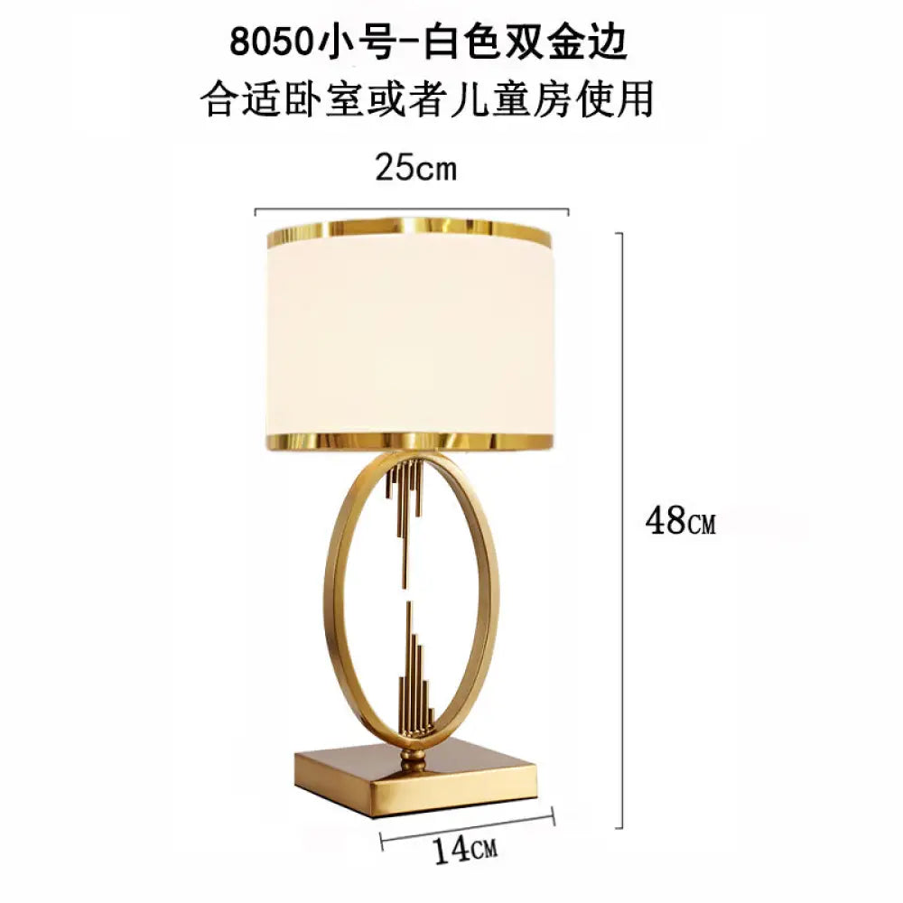 Light Luxury Table Lamp Post-modern Creative American Style Household Simple Living Room Model Room Decorative Lamp