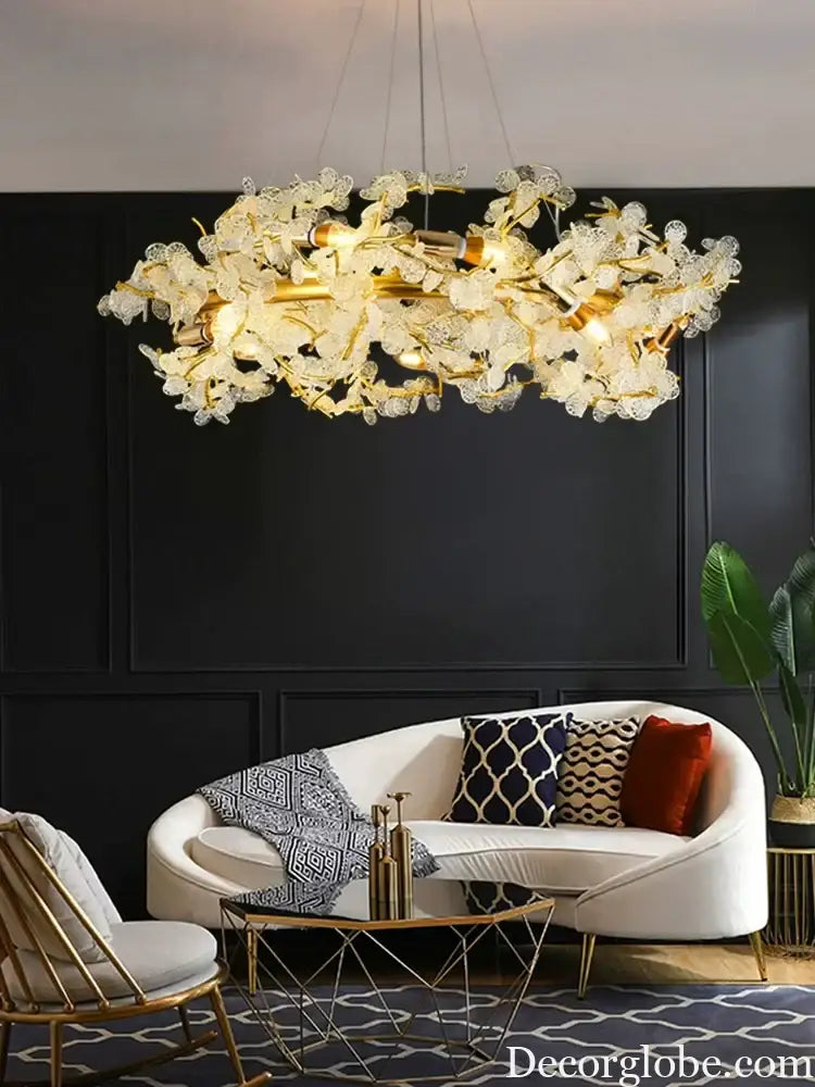 Elegant French Luxury Chandeliers - Postmodern Villa Living Room Lights with Creative Branch Crystal Design for Bedrooms, Dining Rooms, and Tea Rooms - DecorGlobe
