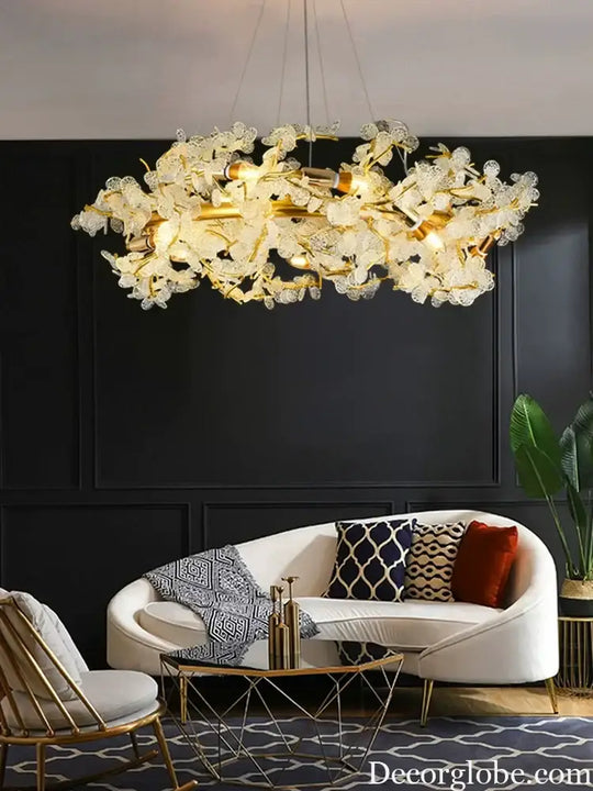 Elegant French Luxury Chandeliers - Postmodern Villa Living Room Lights with Creative Branch Crystal Design for Bedrooms, Dining Rooms, and Tea Rooms - DecorGlobe