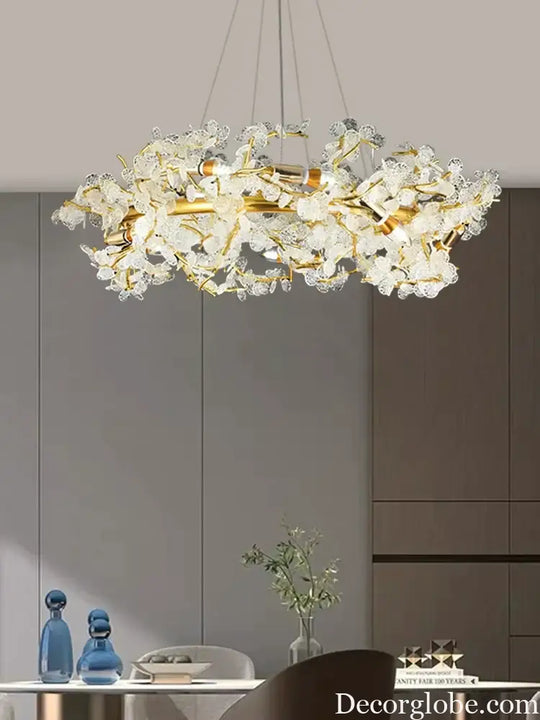 Elegant French Luxury Chandeliers - Postmodern Villa Living Room Lights with Creative Branch Crystal Design for Bedrooms, Dining Rooms, and Tea Rooms - DecorGlobe