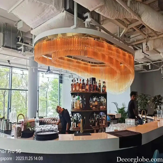 Freya Custom Build Nordic Restaurant Chandelier custom / custom / Custom|Modern Chandelier
