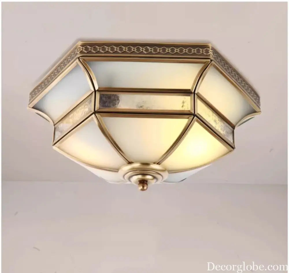 Modern Outdoor Ceiling Lamp D35cm Balcony Ceiling Lamp modern Simple European Retro Bedroom Corridor Aisle Lamp Home