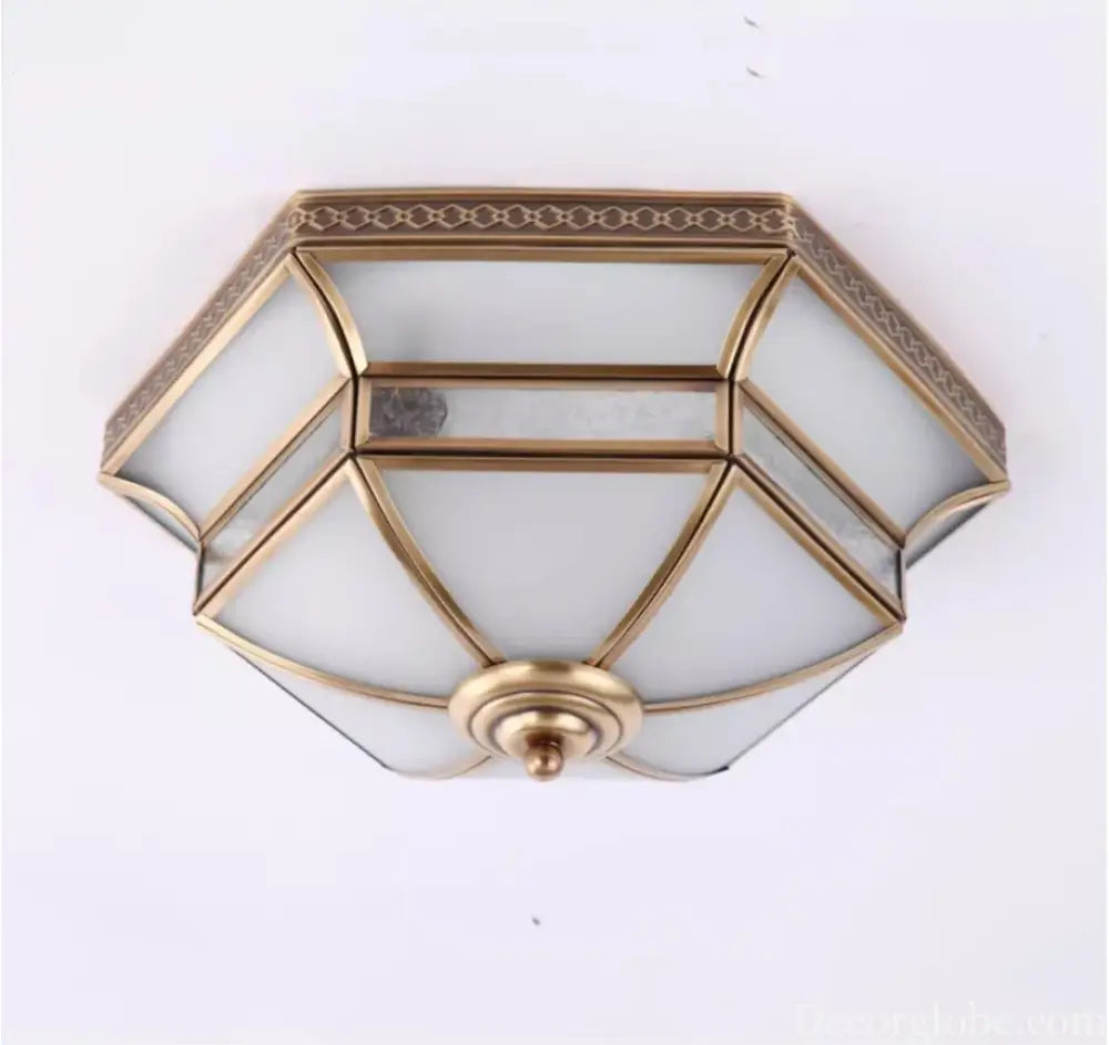 Modern Outdoor Ceiling Lamp D35cm Balcony Ceiling Lamp modern Simple European Retro Bedroom Corridor Aisle Lamp Home