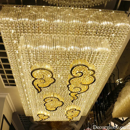 Genevieve Custom Build European Square Crystal Chandelier custom / custom / Custom|Modern Chandelier