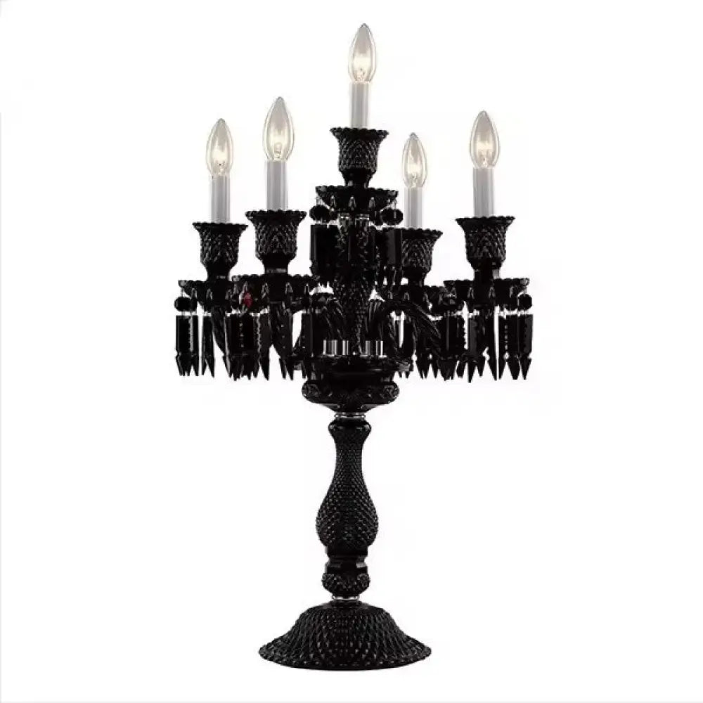 Light Luxury Romantic and Warm Living Room Hotel Restaurant Wedding Crystal Table Lamp European Style Villa Dimmable