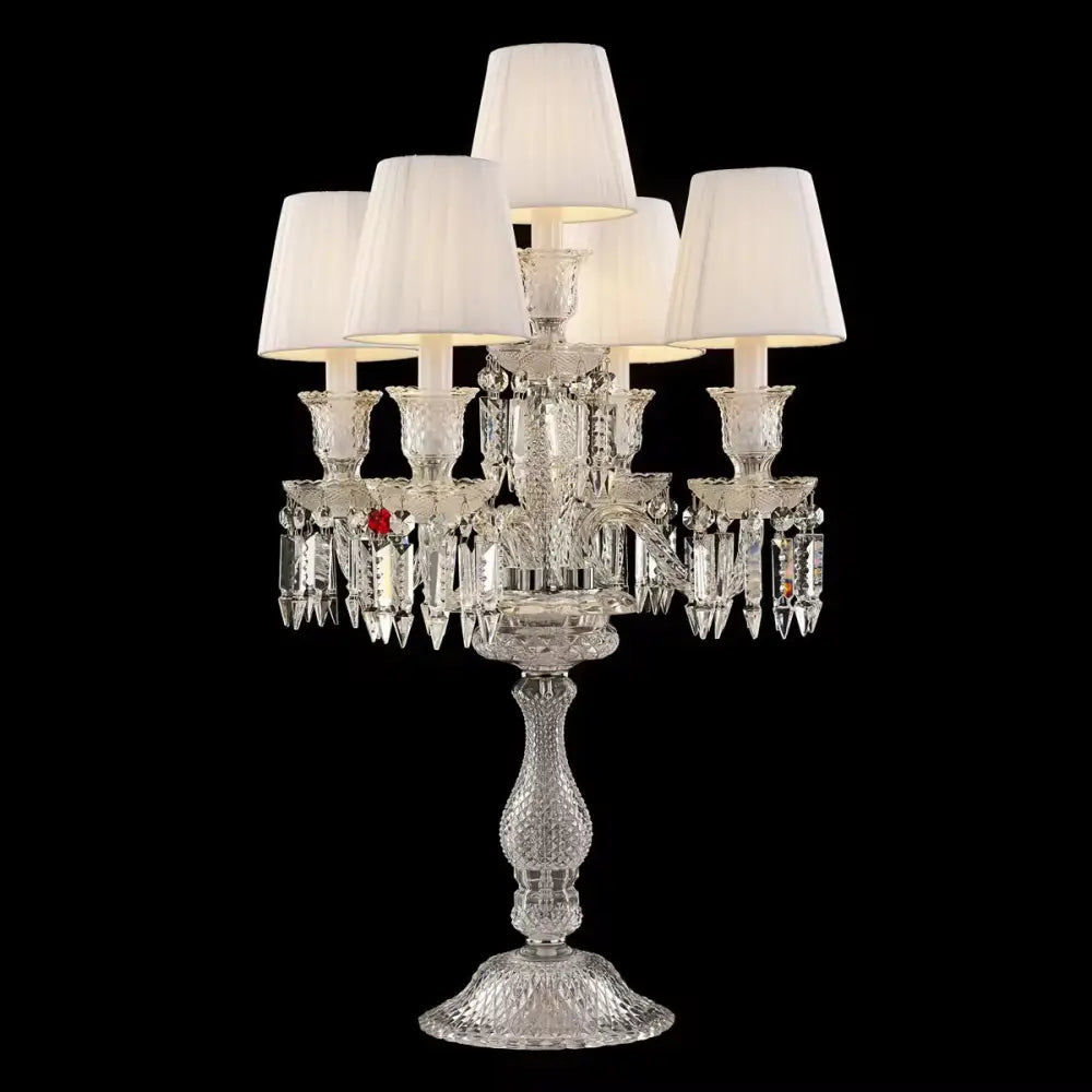 Light Luxury Romantic and Warm Living Room Hotel Restaurant Wedding Crystal Table Lamp European Style Villa Dimmable