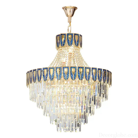 High-End Crystal Chandelier - Artistic Lighting for Living and Dining Spaces, Luxury Hotels, and Duplex Homes - DecorGlobe