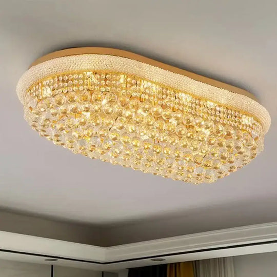 Luxury Crystal Led Ceiling Lamp For Living Room Modern Chandelier Lamps For Room Dining Room Lustre Ceilings Lamp