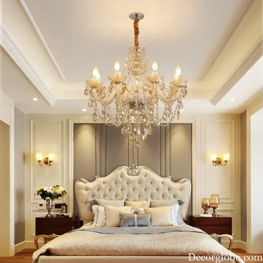 Crystal chandelier minimalist modern bedroom dining room chandelier Chandeliers