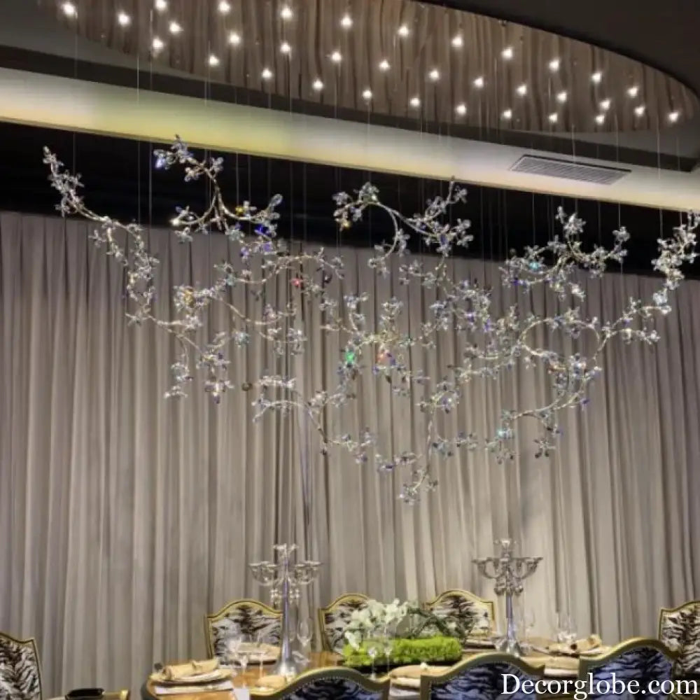 Luxury LED Rotating Crystal Chandelier – Modern Villa & Hotel Statement Lighting 50 / 1 Bulb / Golden|luxury Chandelier