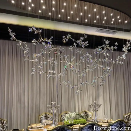 Luxury LED Rotating Crystal Chandelier – Modern Villa &amp; Hotel Statement Lighting 50 / 1 Bulb / Golden|luxury Chandelier