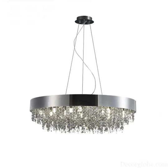 Elegant Light Luxury Crystal Chandelier - Modern Italian Creative Design for Living Rooms, Bedrooms, and Dining Rooms - DecorGlobe
