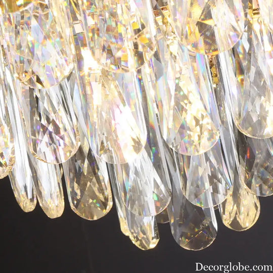 Light Luxury Crystal Chandelier - Post-Modern Elegance for Creative Living, Dining, and Bedrooms - DecorGlobe