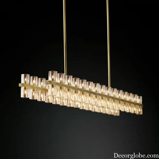 Luxurious Crystal Chandelier - Modern Elegance for Villa Duplexes, Living Rooms, and Home Decor - DecorGlobe