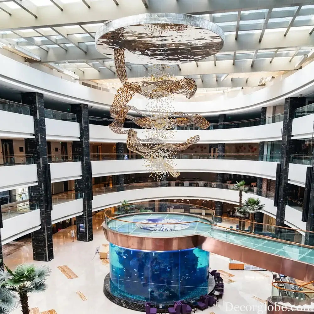 Marcelline Custom Build Fish Ball Chandelier Chandelier