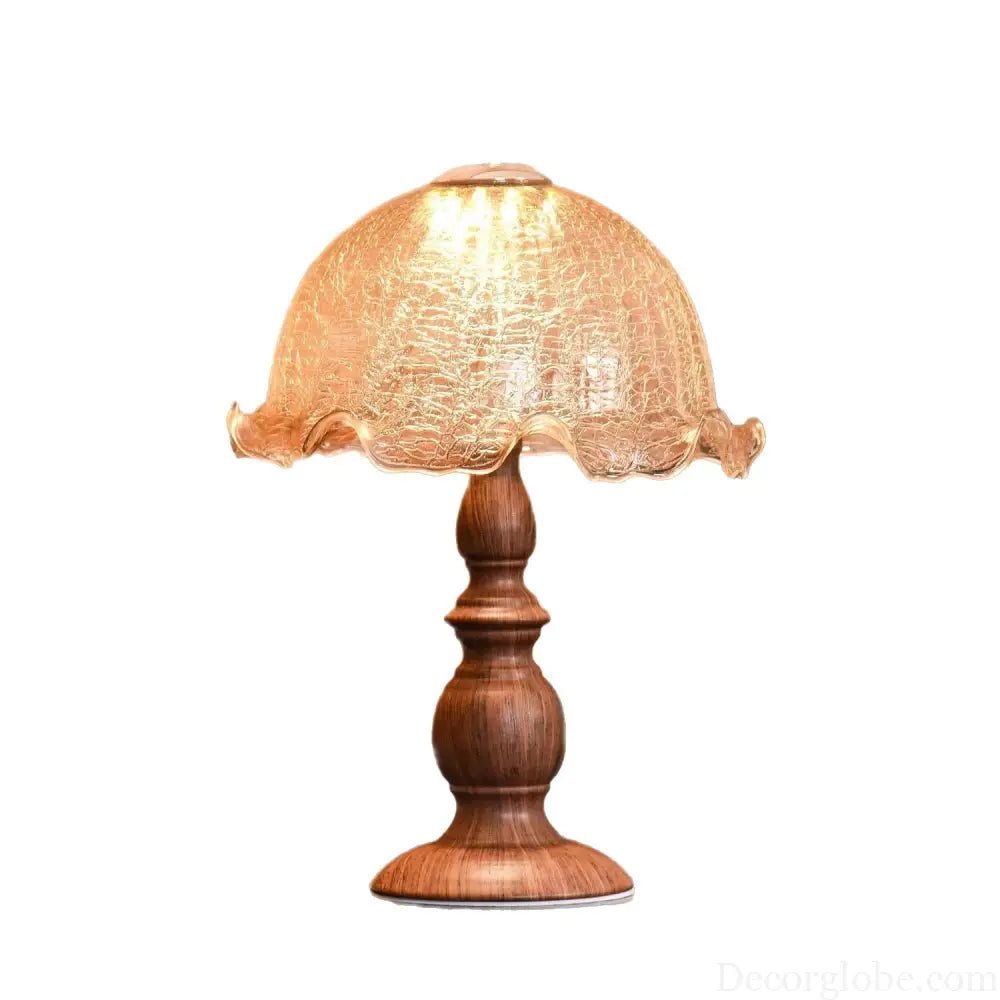 French Retro Middle Ancient Table Lamp Bedroom Bedside Lamp Advanced Sense American Style New Chinese Style Master