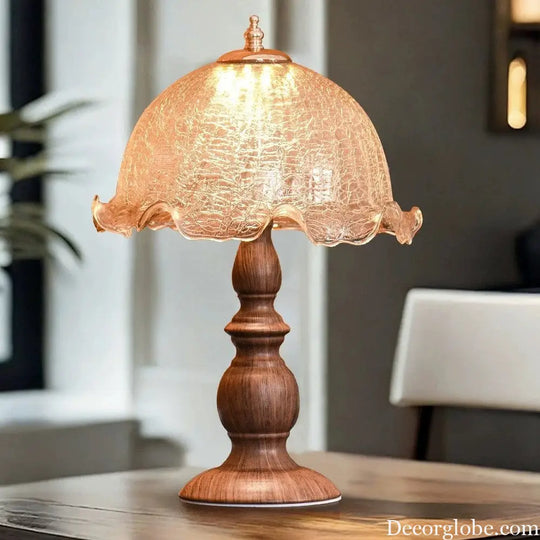 French Retro Middle Ancient Table Lamp Bedroom Bedside Lamp Advanced Sense American Style New Chinese Style Master