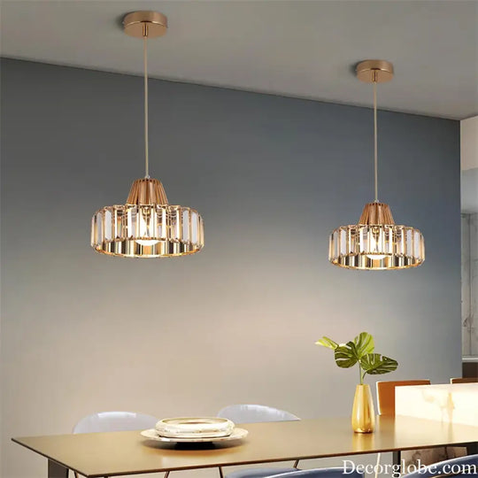 Creative Crystal Led Chandelier Light Indoor Plafon Lustre Pendant Ceiling Lamp In The Kitchen Home Decor Hanging Lamp