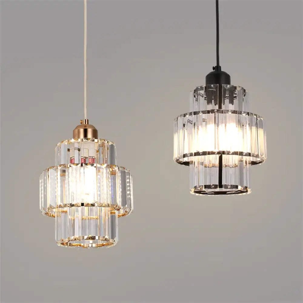 Creative Crystal Led Chandelier Light Indoor Plafon Lustre Pendant Ceiling Lamp In The Kitchen Home Decor Hanging Lamp