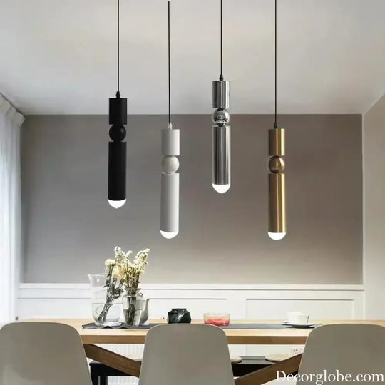 Nordic Led Chandelier Spotlight Pendant Lights Bedside Bedroom Reading Light Home Decor Pendant Lamp For Dining Room