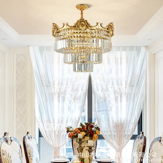 Mila - French All-Copper Crystal Chandelier Chandelier