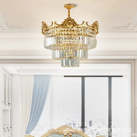 Mila - French All-Copper Crystal Chandelier Chandelier