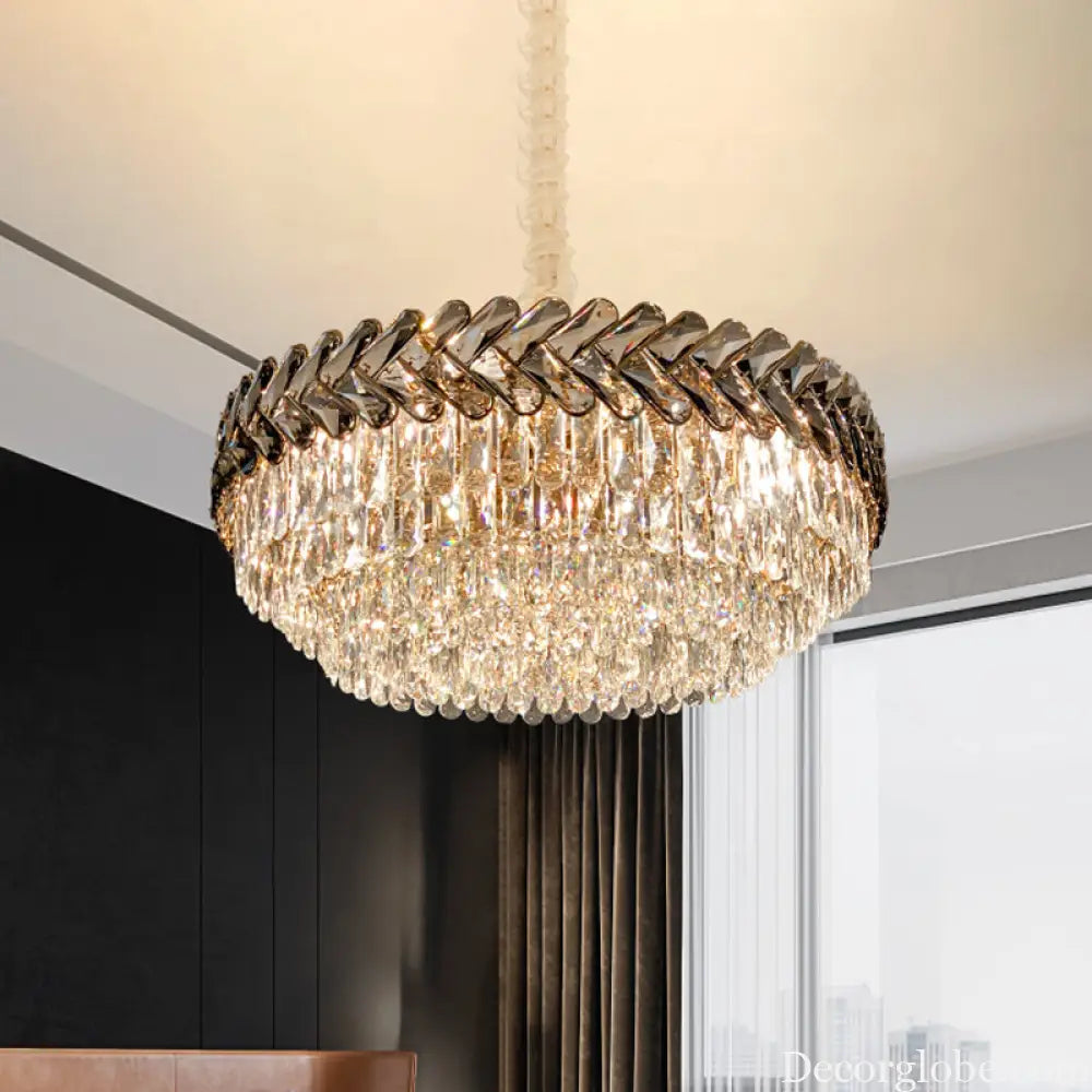 Kennedy Cascading Brilliance: A Touch of Modern Luxury - DecorGlobe