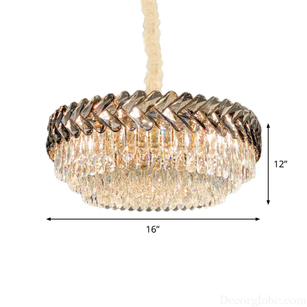 Kennedy Cascading Brilliance: A Touch of Modern Luxury - DecorGlobe