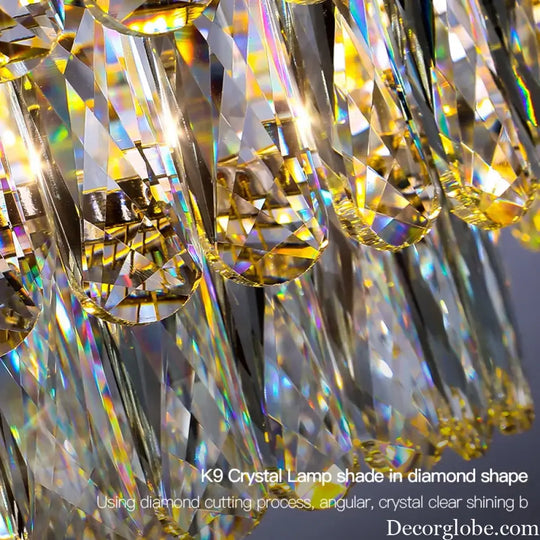 Modern Crystal Chandelier Ceiling - Novelty Trend Lighting for Hall, Living Room, and Bedroom - DecorGlobe