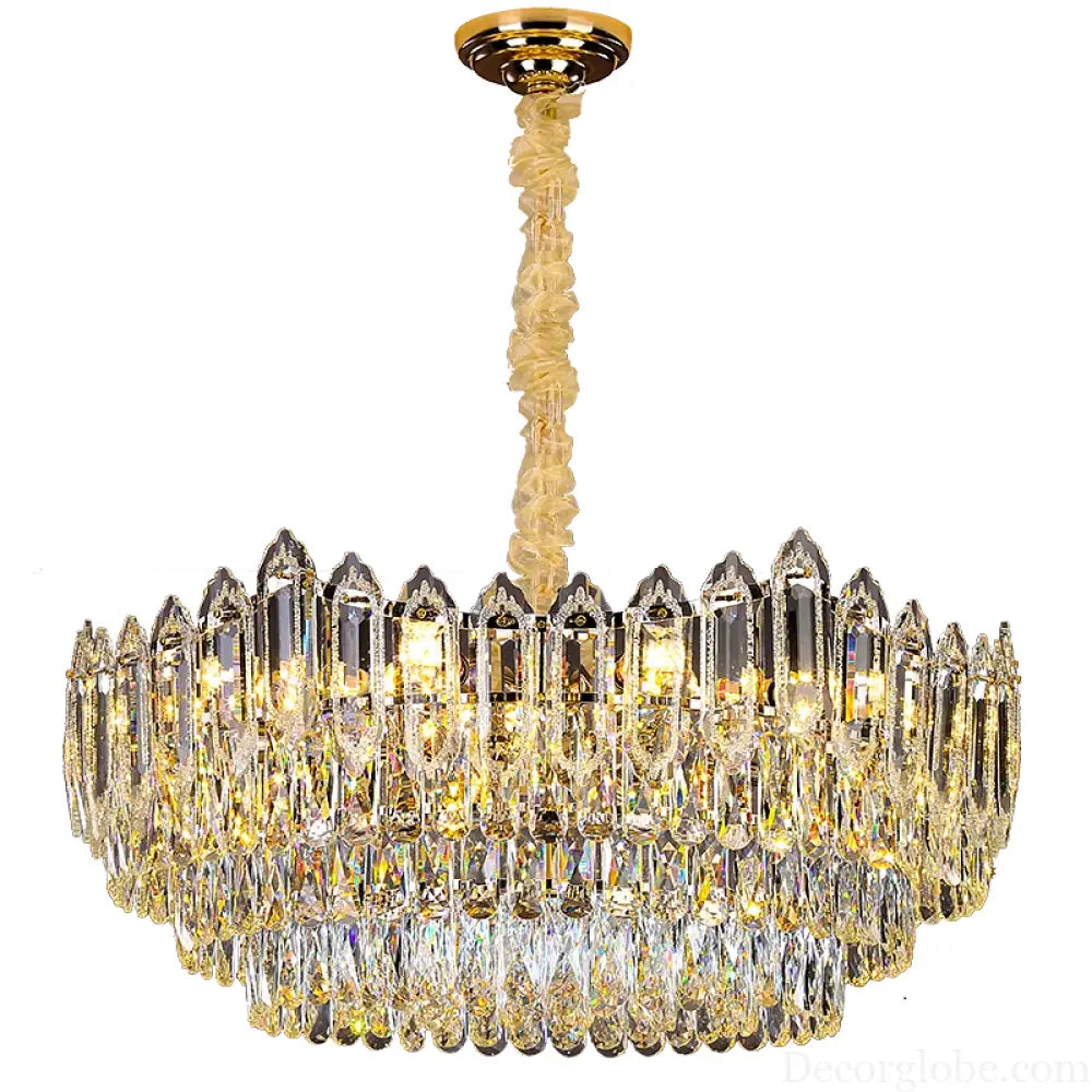 Modern Crystal Chandelier Ceiling - Novelty Trend Lighting for Hall, Living Room, and Bedroom - DecorGlobe