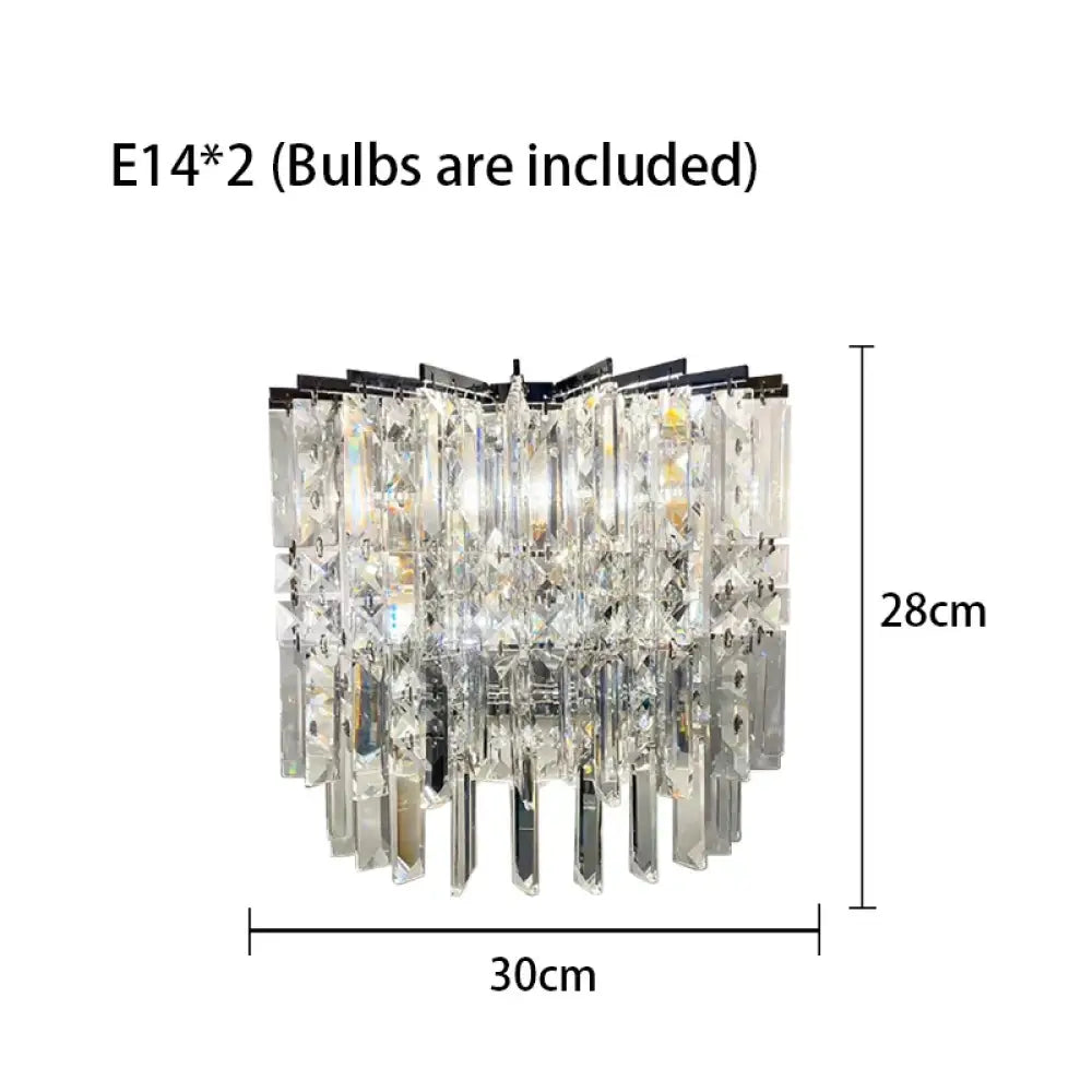 Elegant Modern Crystal Chrome Chandelier - A Luxury Glossy Fixture for Living Rooms, Bedrooms, and Dining Room Decor - DecorGlobe