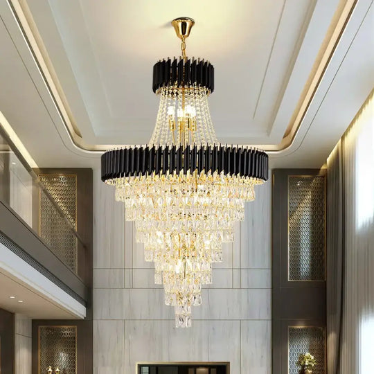 Luxury Modern Chandelier for Living Room - Elegant Gold Decor for Staircases, Hallways, and Spirited Ambiance - DecorGlobe
