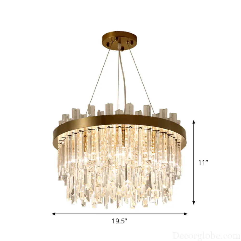 Sophia's Modern Crystal Chandelier - DecorGlobe