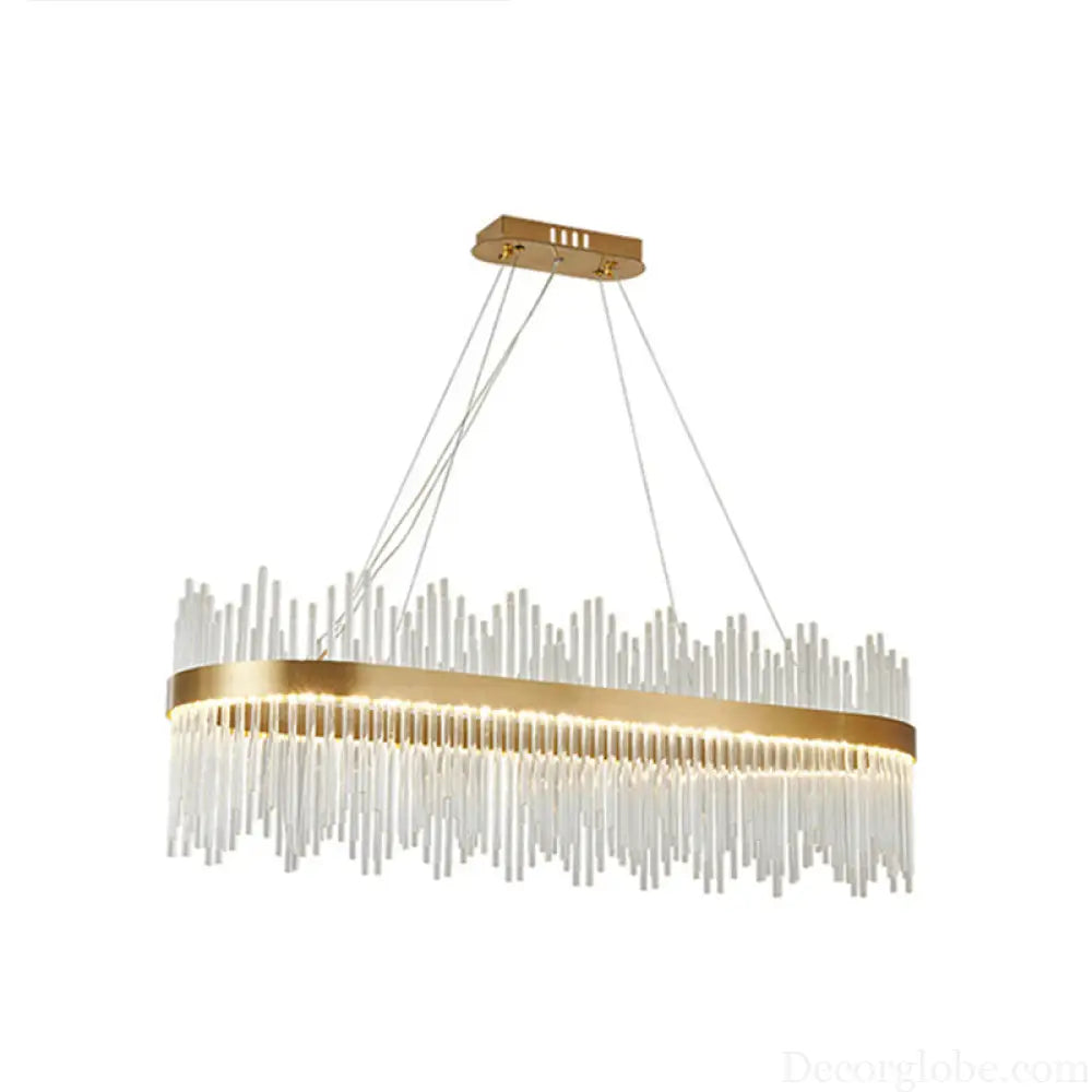 Adjustable Glass Crystal Drum Chandelier Pendant Light for Modern Living Rooms