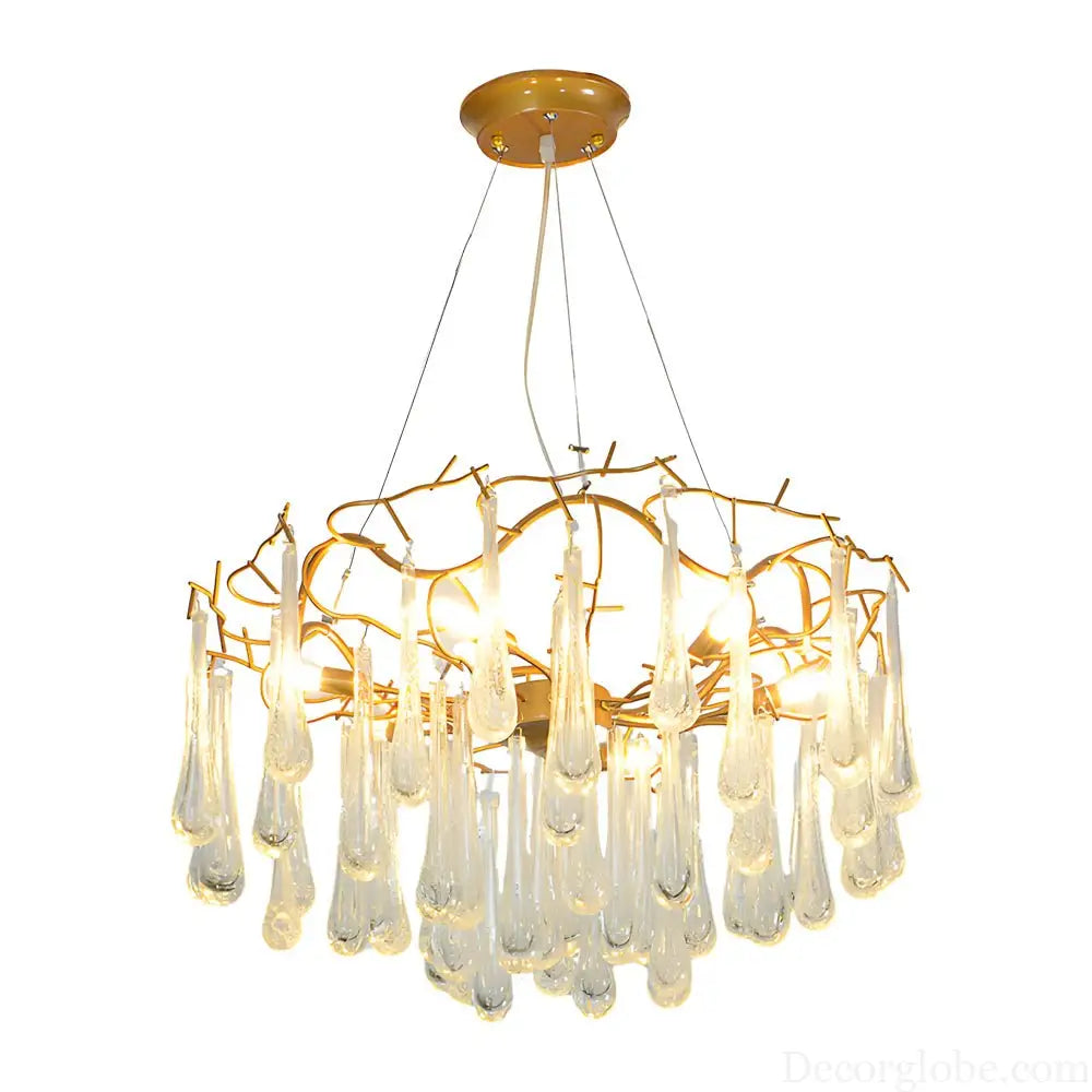 Modern Tree Branches Luxury Bubble Crystal Raindrops Chandelier Lighting > Ceiling lights > Chandeliers