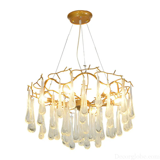 Modern Tree Branches Luxury Bubble Crystal Raindrops Chandelier Lighting > Ceiling lights > Chandeliers