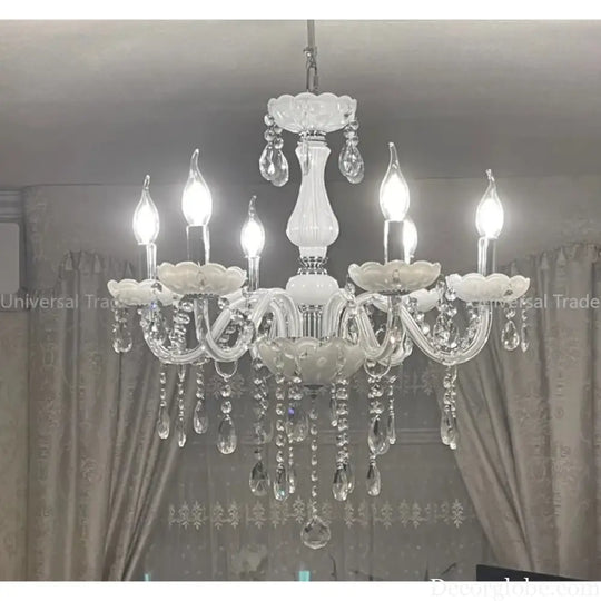 Modern LED Crystal Chandelier - Illuminate Your Home with Elegance - DecorGlobe