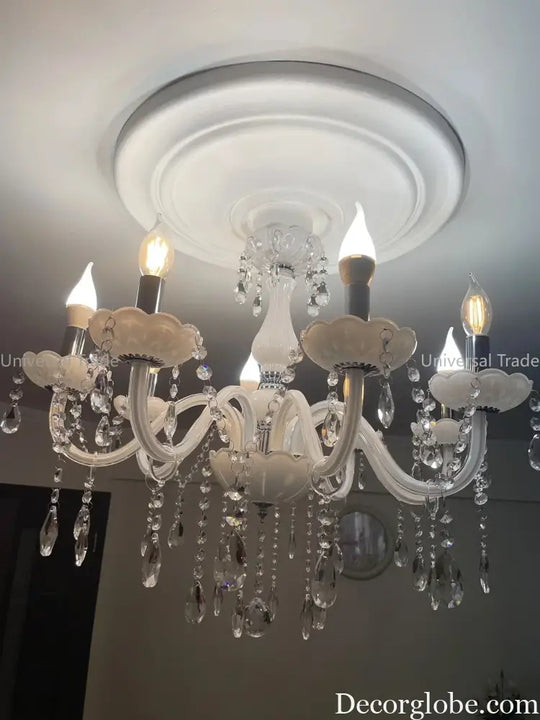 Modern LED Crystal Chandelier - Illuminate Your Home with Elegance - DecorGlobe