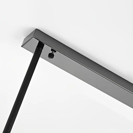 Rectangular Crystal LED 3-Step Dimming Smoke Gray Modern Chandelier Lighting > Ceiling lights > Chandeliers