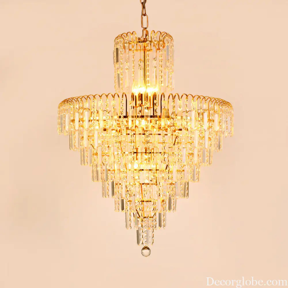 Madilyn Modern Tiered Chandelier: Add Dazzling Elegance to Your Space - DecorGlobe