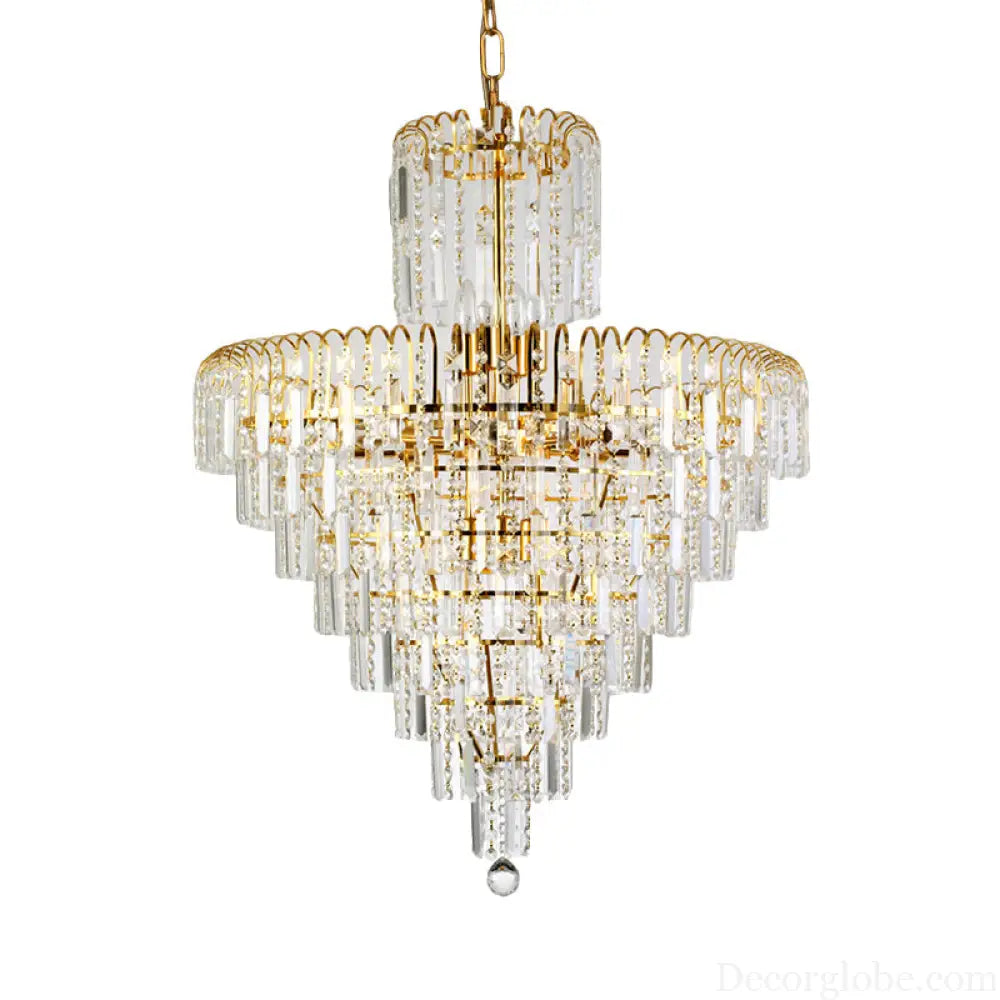 Madilyn Modern Tiered Chandelier: Add Dazzling Elegance to Your Space - DecorGlobe
