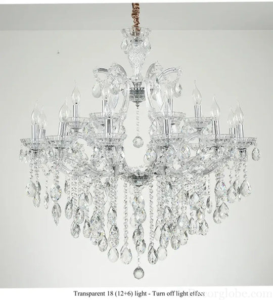 Nordic Restaurant Chandelier Lighting Classic Living Room Crystal Pendant Light Modern Household Hanging Light Hall