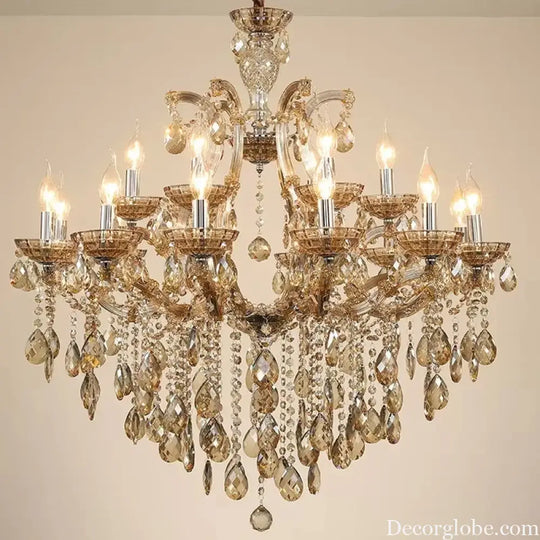 Nordic Restaurant Chandelier Lighting Classic Living Room Crystal Pendant Light Modern Household Hanging Light Hall